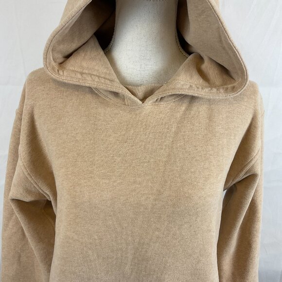 Lululemon All Yours Hoodie M Pecan Tan Kangaroo Pocket Long Sleeve - Picture 4 of 12